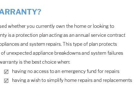 best home warranty programs